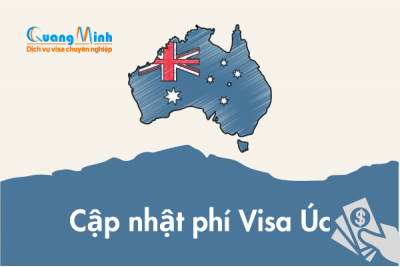 Cập nhật mức Phí Visa Úc từ ngày 1/7/2023